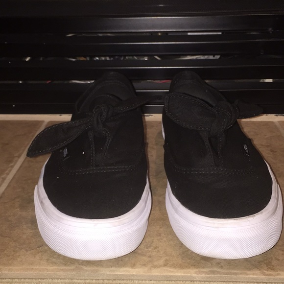 vans bow shoes